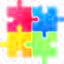 puzzle alpha HDR 64x64pix
